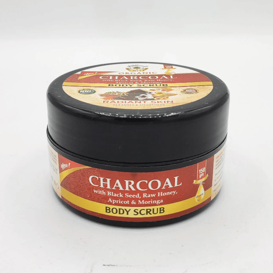 AL-RIYAN ORGANIC CHARCOAL BODY SCRUB 150gm