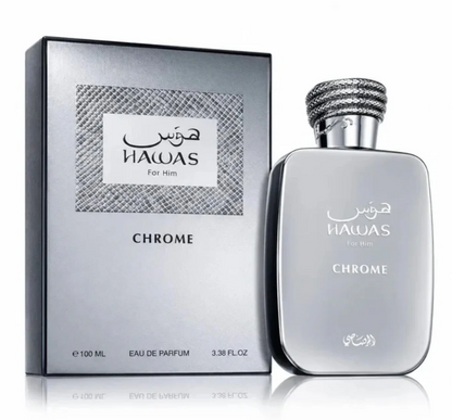Rasasi Hawas Chrome FOR HIM 100ml Perfume