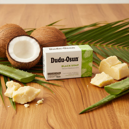 DUDU - OSUN AFRICAN BLACK SOAP BARS 6CT - SmellsPlus