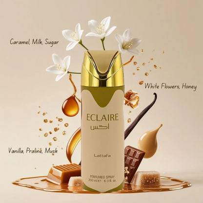 Lattafa Eclaire Perfumed Body Spray 200ml 1ct