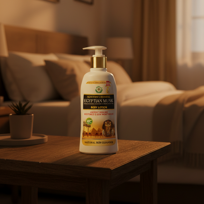 AL-RIYAN HERBAL BODY LOTION 16oz | EGYPTIAN MUSK