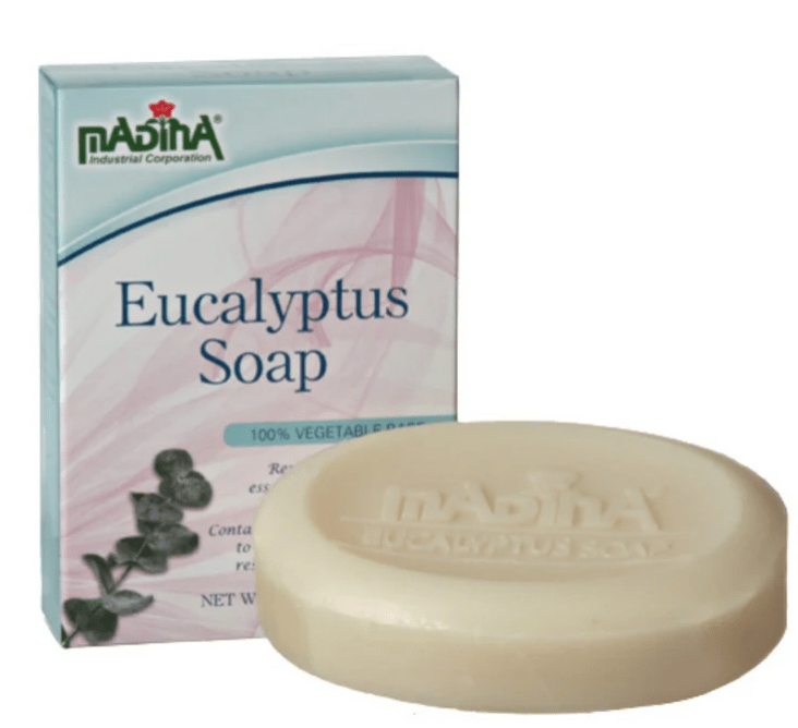 Madina Halal Certified Eucalyptus Soap Bar 1ct