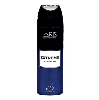 Aris Gift Set Extreme Pour Homme 200ml Deo Body Spray + 100ml Perfume