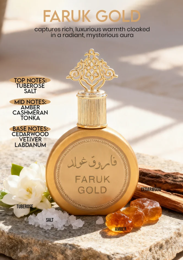 Secret Plus Faruk Gold 100ml Perfume