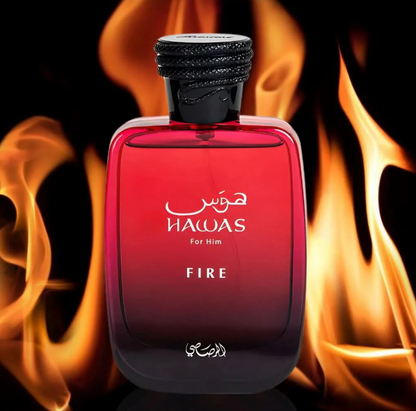 Rasasi Hawas For Him Fire 100ml Perfume