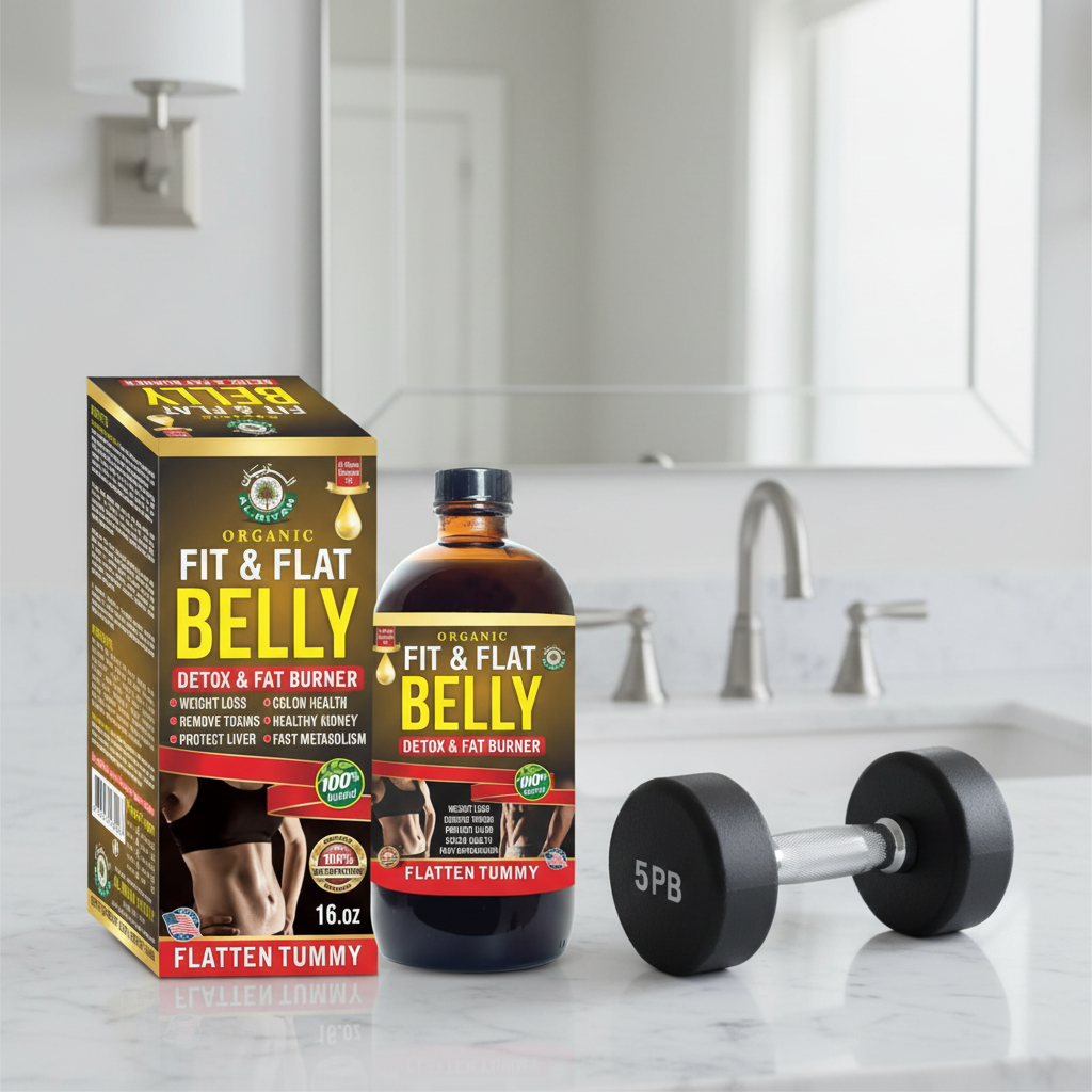 AL-RIYAN Organic Fit & Flat Belly Detox BITTER 16oz
