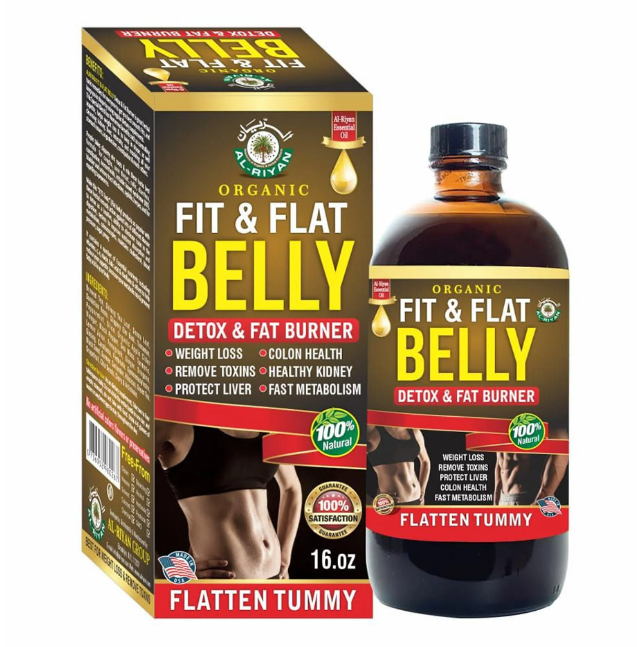 AL-RIYAN Organic Fit & Flat Belly Detox BITTER 16oz