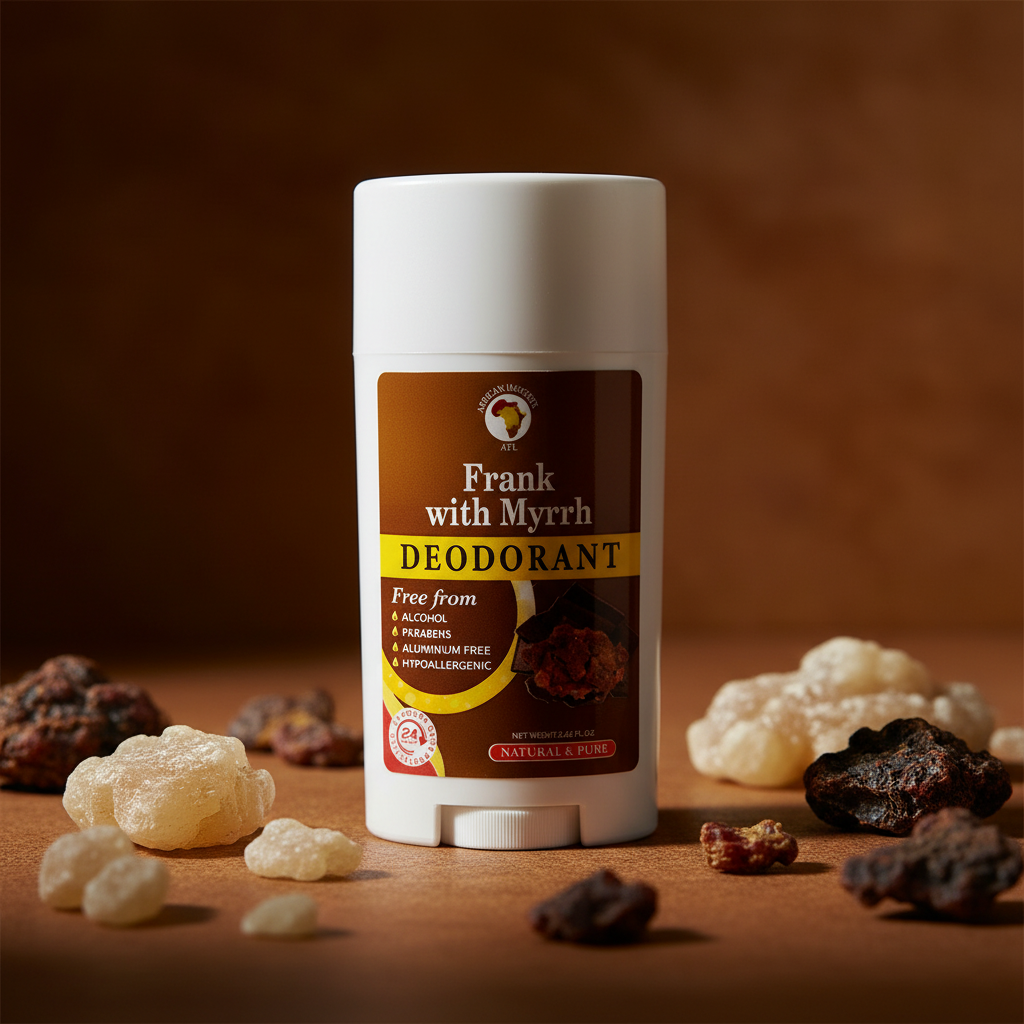 AFRICAN IMPORTS ATL NATURAL AND PURE DEODORANT 2.65oz | FRANK WITH MYRRH