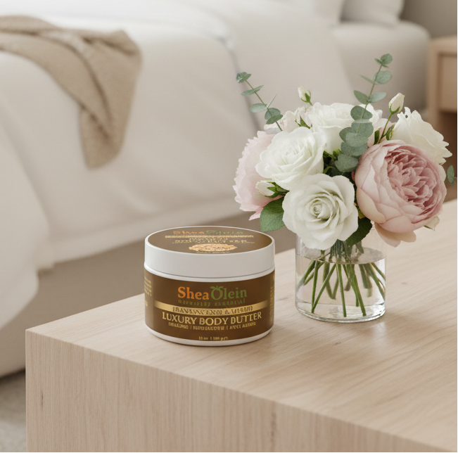 SHEA OLEIN LUXURY BODY BUTTER 12oz | FRANKINCENSE & MYRRH