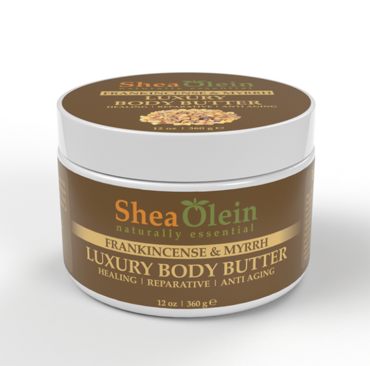 SHEA OLEIN LUXURY BODY BUTTER 12oz | FRANKINCENSE & MYRRH