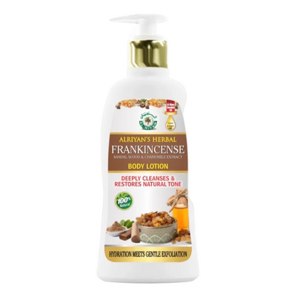 AL-RIYAN HERBAL BODY LOTION 16oz | FRANKINCENSE