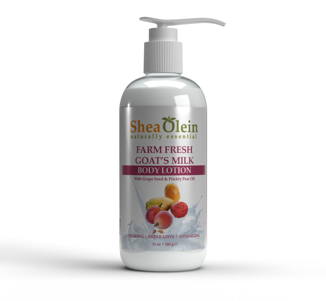 SHEA OLEIN BODY LOTION 12oz | FARM FRESH GOATS MILK