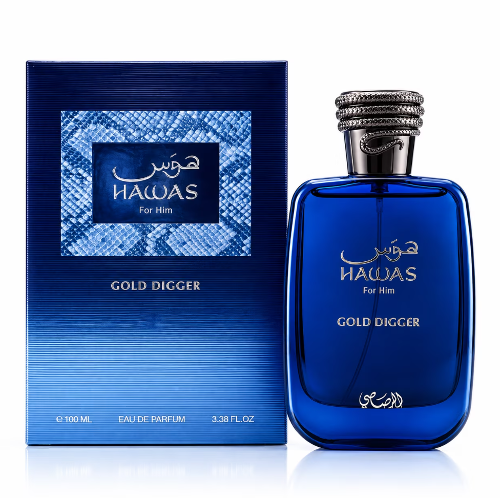 Rasasi Hawas For Him Gold Digger 100ml Perfume