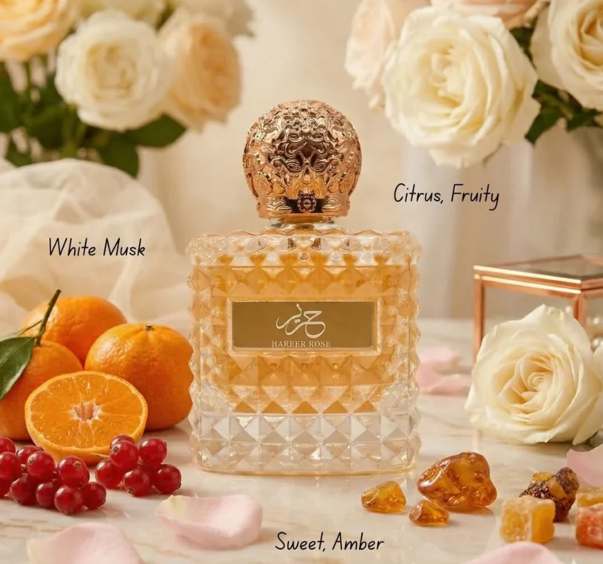 Aura Fragrances Hareer Rose 100ml Perfume