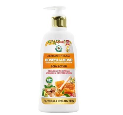 AL-RIYAN HERBAL BODY LOTION 16oz | HONEY & ALMOND