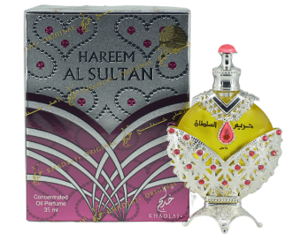 KHADLAJ HAREEM AL SULTAN SILVER 35ML PERFUME OIL - SmellsPlus