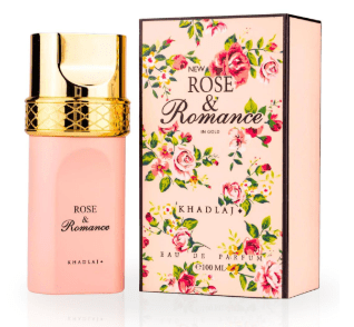 KHADLAJ ROSE & ROMANCE IN GOLD 100ml PERFUME - SmellsPlus