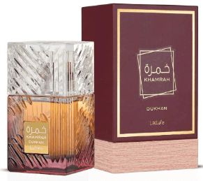 KHAMRAH DUKHAN 100ML PERFUME MAROON - SmellsPlus