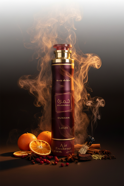 Lattafa Air Freshener Khamrah Dukhan 300ml 1ct Single