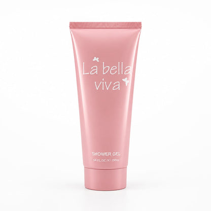 La Bella Viva V7 pink shower gel tube