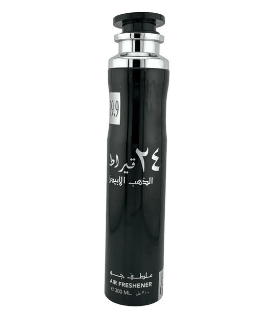 LATTAFA AIR FRESHENER 300ml 1ct 24 CARAT WHITE GOLD - SmellsPlus