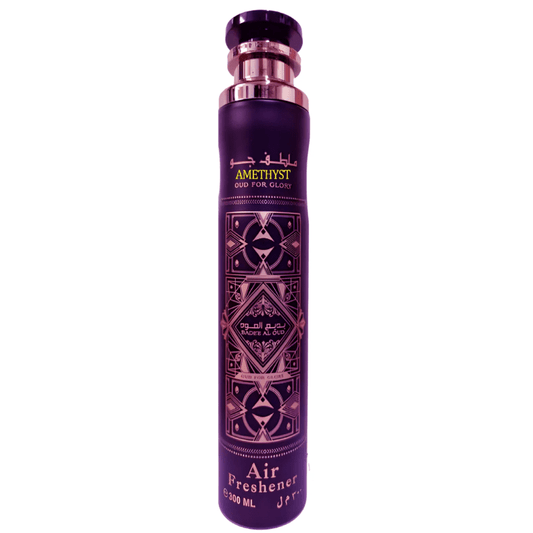 LATTAFA AIR FRESHENER 300ml 1ct AMETHYST OUD FOR GLORY - SmellsPlus