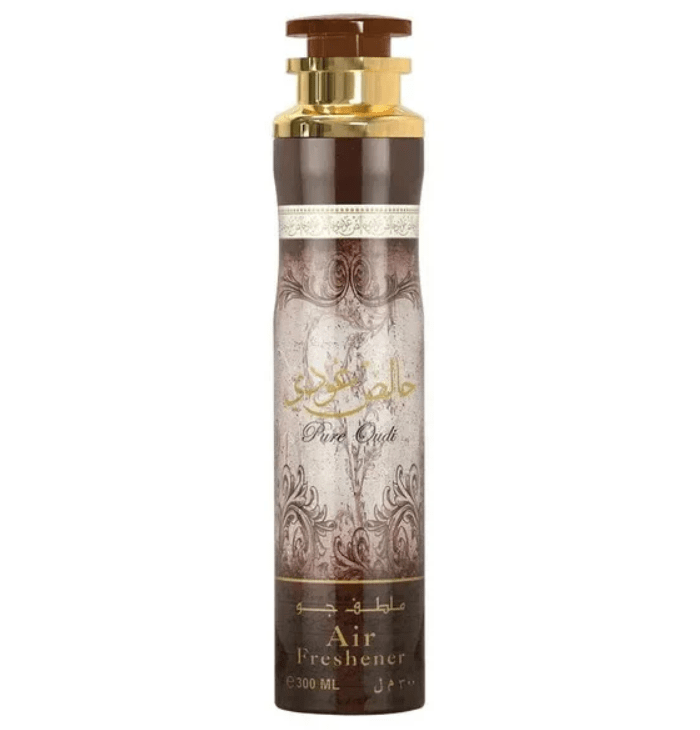 LATTAFA AIR FRESHENER 300ml 1ct PURE OUDI - SmellsPlus