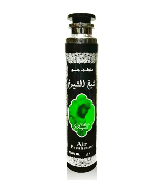 LATTAFA AIR FRESHENER 300ml 1ct SHEIKH SHUYUKH GREEN - SmellsPlus