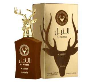 LATTAFA AL NOBLE WAZEER GOLD 100ML PERFUME - SmellsPlus