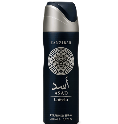 Lattafa Asad Zanzibar Body Spray 200ml - SmellsPlus