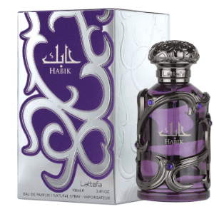 LATTAFA HABIK FOR MEN 100ml PERFUME ROYAL PURPLE - SmellsPlus