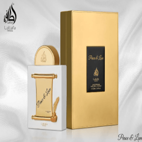 LATTAFA PEACE AND LOVE GOLD LETTER 100ML PERFUME - SmellsPlus