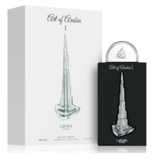LATTAFA PRIDE ART OF ARABIA I 100ML PERFUME WHITE - SmellsPlus