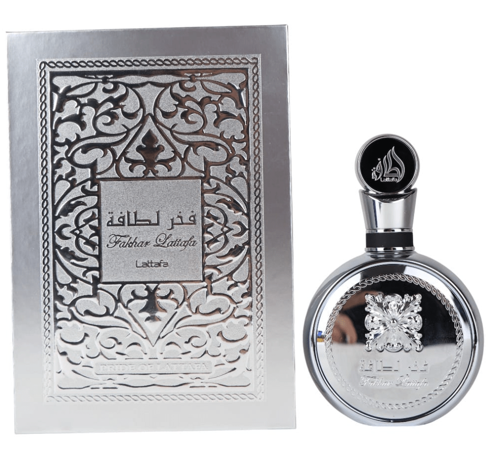 LATTAFA PRIDE FAKHAR LATTAFA SILVER PERFUME 100ml - SmellsPlus