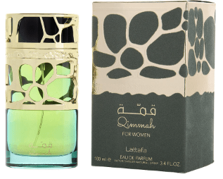 LATTAFA QIMMAH FOR WOMEN 100ml PERFUME GREEN - SmellsPlus