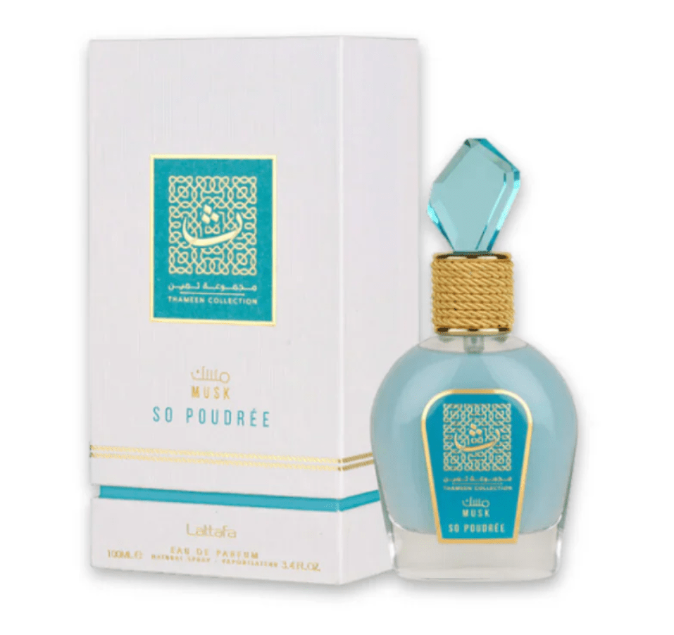 LATTAFA THAMEEN COLLECTION MUSK SO POUDREE PERFUME 100ML - SmellsPlus