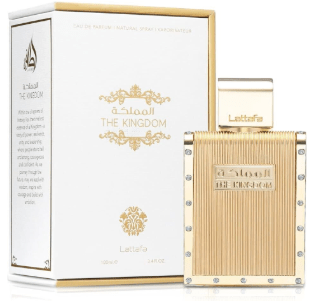 LATTAFA THE KINGDOM 100ML PERFUME WHITE FOR MEN - SmellsPlus