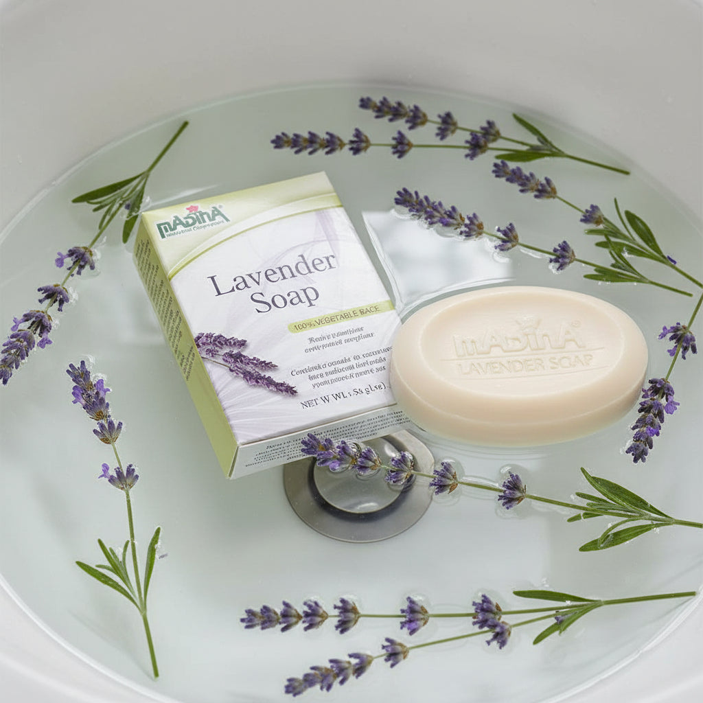 Madina Lavender Soap Bar 1ct