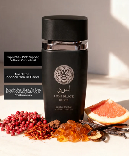 Secret Plus Lion Black Elixir 100ml Perfume