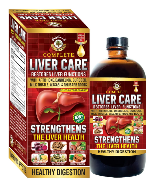 AL-RIYAN Complete Liver Care Restores Liver Functions Bitter 16oz