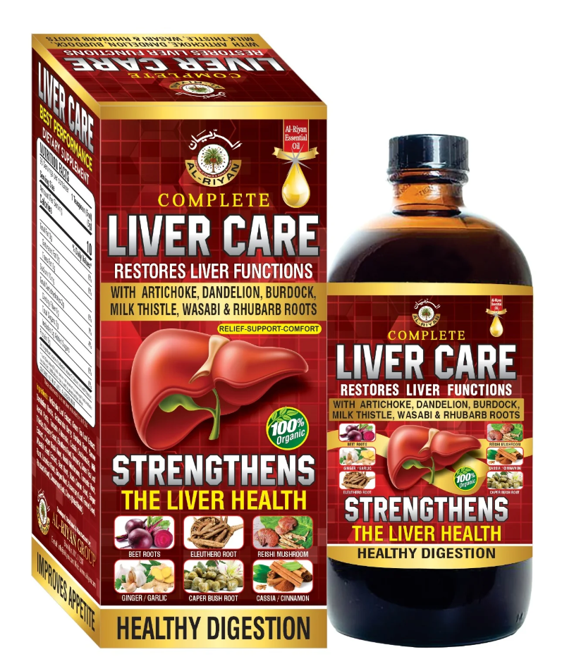 AL-RIYAN Complete Liver Care Restores Liver Functions Bitter 16oz