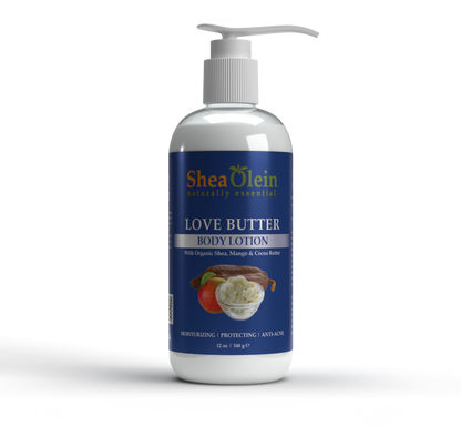 SHEA OLEIN BODY LOTION 12oz | LOVE BUTTER