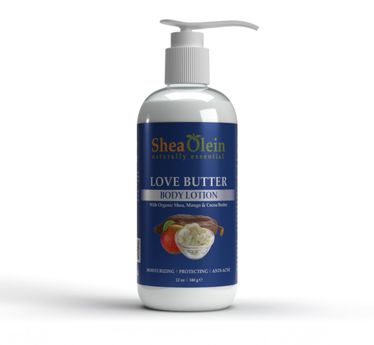 SHEA OLEIN BODY LOTION 12oz | LOVE BUTTER