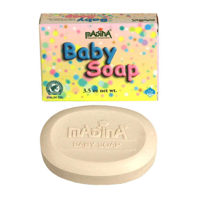 MADINA BABY SOAP BARS 6CT - SmellsPlus