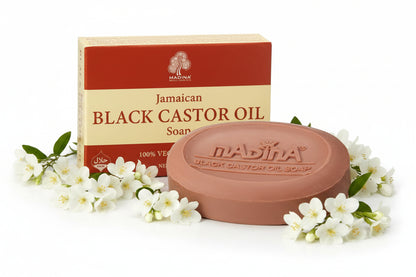 MADINA JAMAICAN BLACK CASTOR OIL SOAP BARS 6CT - SmellsPlus
