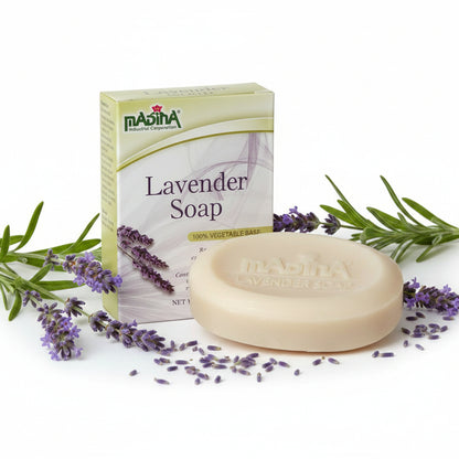 MADINA LAVENDER SOAP BARS 6CT - SmellsPlus