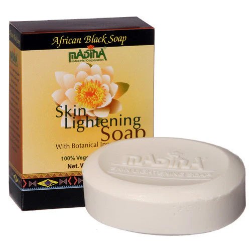 MADINA SKIN LIGHTENING SOAP BARS 6CT - MADINA SKIN LIGHTENING SOAP BARS 6CT
