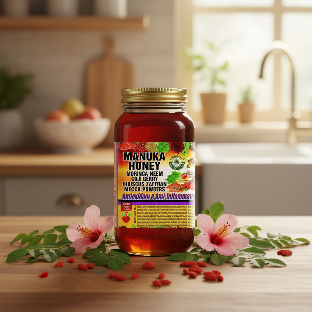 AL-RIYAN Organic Manuka Honey Antioxidant 16oz