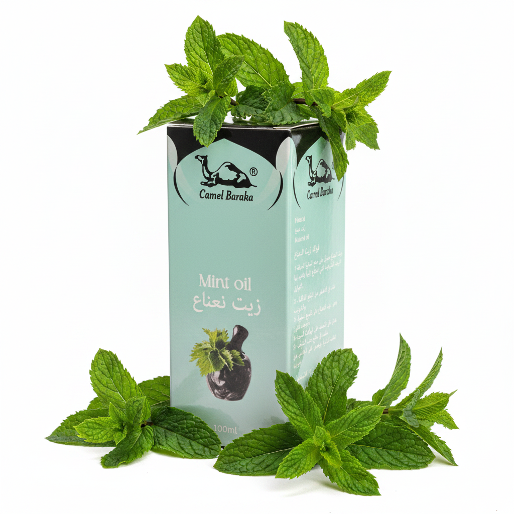 CAMEL BARAKA MINT OIL 100ML HALAL CERTIFIED