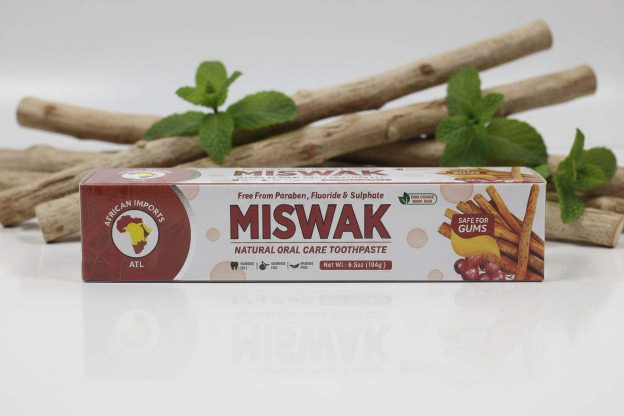 African Imports ATL Toothpaste 1ct Single 6.5oz | Miswak